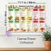 Diabetic Food Chart Painting Poster, Colorful Cartoon-style Food Classification Poster, Clear Dietary Guidance For Diabetic Meal Management, Suitable_maomaolike.com