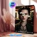 13 Reasons Why Themed Painting Poster, Mysterious Dark-toned Portrait With Quote Poster, Atmospheric Wall Art Ideal For Living Room, Bedroom Decor_maomaolike.com
