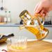 Glass Pot Household Kitchen Explosion-proof Food-grade Soy Sauce Vinegar Seasoning Bottle Large Capacity Stainless Steel_maomaolike.com