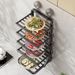 Kitchen Prep With Suction Cup, Multi-Functional Wall-Mounted Household Multi-Layer Foldable Countertop Vegetable Rack_maomaolike.com