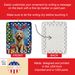 Goldendoodle Christmas Reindeer Porcelain Ornament Christmas Tree Hanging Decorations For Home Christmas Holiday, Rectangle, Gift, Multicolor_maomaolike.com