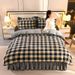 High Weight 4kg Gold Mink Milk Velvet Four-Piece Duvet Cover Bed Sheet Fleece Thickened Three-Piece Set Wholesale_maomaolike.com