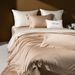 Minimalist Autumn And Winter Light Luxury High-End Tencel Cotton Brushed Bedspread Four-Piece Set Simple Style Solid_maomaolike.com