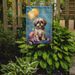 Shih Tzu Happy Birthday Garden Flag Mailbox Flag Decorative Yard Flag Banner Outside Patio Artwork Yard Flower Beds, Garden Size, Multicolor_maomaolike.com