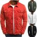 Men's Casual Solid Color Jacket Cardigan Button Cargo Jacket_maomaolike.com