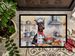 Doberman Pinscher The Chef Doormat Front Door Mat Indoor Outdoor Rugs For Entryway, Non Slip Washable Low Pile, 24H X 36W_maomaolike.com