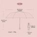 Compact Lightweight Portable Strong Waterproof Folding Umbrella, Reinforced UV Protection For Sunny And Rainy Days_maomaolike.com
