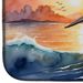 Pelican Fiery Sunset Dish Drying Mat Absorbent Dish Drying Mat Pad For Kitchen Counter Dish Drainer Mat For Countertop, 14 X 21", Multicolor_maomaolike.com