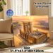 Ancient Sacred Temple Painting Poster, Warm-toned Grand Historical Architectural Scene Poster, Detailed Historical Depiction Ideal For Home, Study And_maomaolike.com