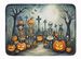 Calacas Skeletons Spooky Halloween Memory Foam Kitchen Mat Machine Washable Anti-Fatigue Mat Cushion Comfort Bath Mat Or Kitchen Rug_maomaolike.com
