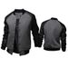 Men's Clothing supply new large pocket leather sleeve men's baseball jacket stand collar jacket J04_maomaolike.com