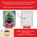 Pug Christmas Porcelain Ornament Christmas Tree Hanging Decorations For Home Christmas Holiday, Rectangle, Gift, Multicolor_maomaolike.com