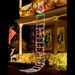 11 Ft Santa Claus Ladder Lights, Christmas Lights, Outdoor Ladder Lights_maomaolike.com