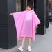 EVA Raincoat, Non-disposable Cape Style, Rectangular Backpack Cycling Raincoat_maomaolike.com