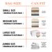 4pcs Thickened Compression Transparent Quilt Vacuum Bag, Household Clothing Storage And Sorting Bag_maomaolike.com
