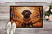 Chocolate Labrador Retriever Fall Doormat Front Door Mat Indoor Outdoor Rugs For Entryway, Non Slip Washable Low Pile, 24H X 36W_maomaolike.com