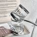 Thickened Whiskey Set Wine Glass Ins Transparent Twist Cup Drinking Water Household High Aesthetic_maomaolike.com