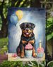 Rottweiler Happy Birthday Garden Flag Mailbox Flag Decorative Yard Flag Banner Outside Patio Artwork Yard Flower Beds, Garden Size, Multicolor_maomaolike.com
