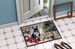 French Bulldog Cozy Christmas Doormat Front Door Mat Indoor Outdoor Rugs For Entryway, Non Slip Washable Low Pile, 24H X 36W_maomaolike.com