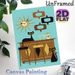 Mid-Century Modern Black Cat Bar Painting Poster, Vintage Stylized Retro Bar Scene Poster, Nostalgic Mid-century Themed Art, Ideal For Home Bar_maomaolike.com