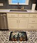 Witches Spooky Halloween Memory Foam Kitchen Mat Machine Washable Anti-Fatigue Mat Cushion Comfort Bath Mat Or Kitchen Rug_maomaolike.com