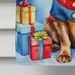 English Cocker Spaniel Christmas Reindeer House Flag Large Porch Sleeve Pole Decorative Outside Yard Banner Artwork Wall Hanging, Polyester, House Size, Multicolor_maomaolike.com