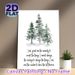 Snowy Pine Trees With Serenity Prayer Painting Poster, Soft Watercolor Winter Forest Scene Poster, Soothing Inspirational Quote Decor For Living Room_maomaolike.com