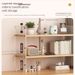 Acrylic Countertop Book Storage Rack Bookshelf Living Room Snack Cup Holder Desktop Organizer Multi-layer Magic Tool_maomaolike.com