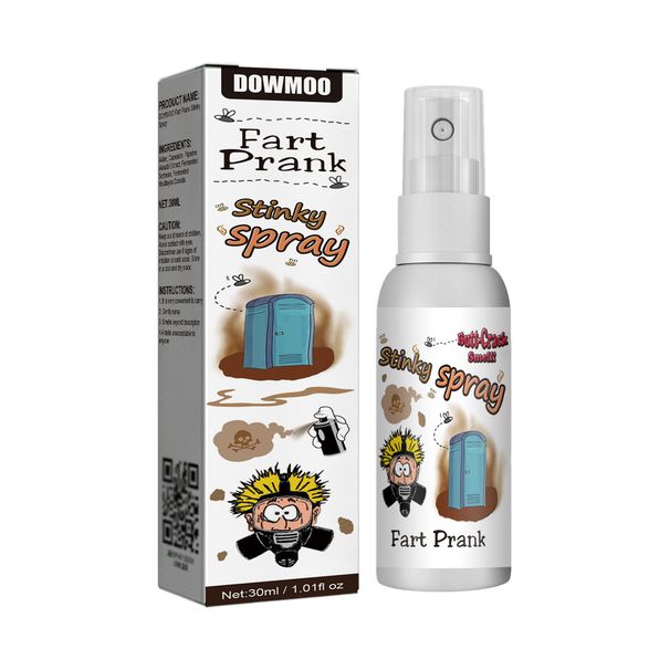 Dowmoo Fart Spray, A Liquid Spray For Funky Long-Lasting Odors Entertainment Spoofing Odor-Relieving Toys_maomaolike.com