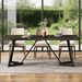 Dining Table, Modern Rectangular Kitchen Table For 6-8_maomaolike.com