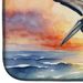 Pelican Fyling At Sunrise Dish Drying Mat Absorbent Dish Drying Mat Pad For Kitchen Counter Dish Drainer Mat For Countertop, 14 X 21", Multicolor_maomaolike.com