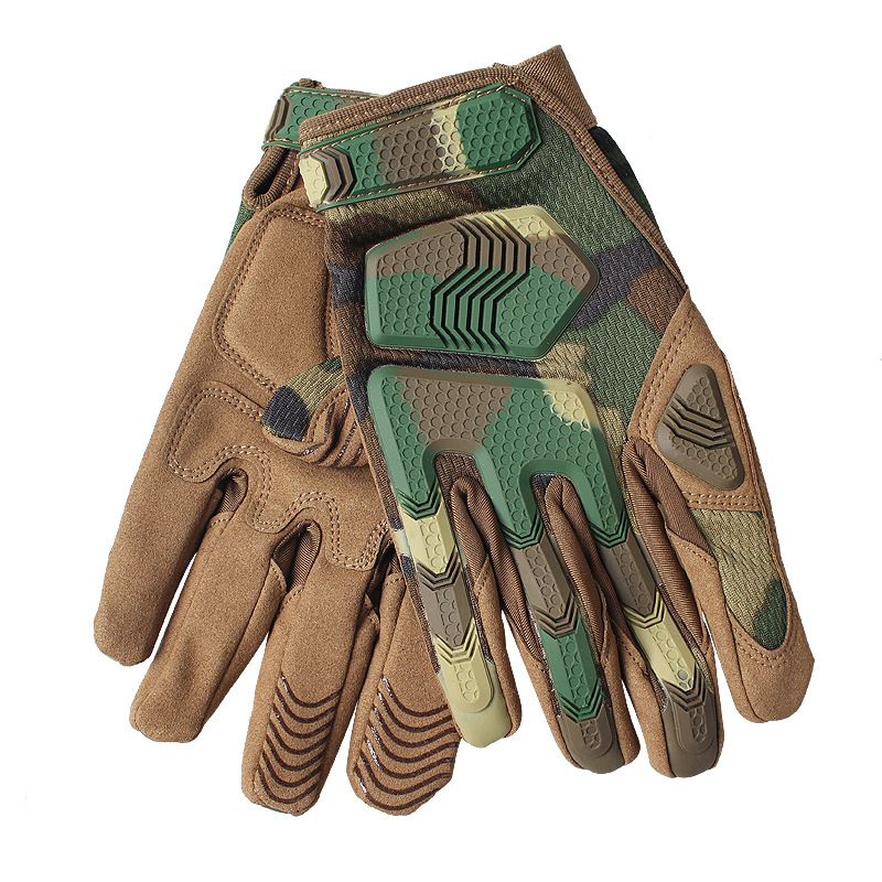 Tactical gloves Camouflage outdoor sports tactical gloves technician motorcycle riding gloves touch screen non slip B31 adult gloves_maomaolike.com