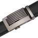 HOT Male Genuine Leather Belt Strap For Men Automatic Buckle Black Men's Belts Cummerbunds cinturon hombre_maomaolike.com