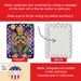 Yorkshire Terrier King Of Mardi Gras Porcelain Ornament Christmas Tree Hanging Decorations For Home Christmas Holiday, Rectangle, Gift, Multicolor_maomaolike.com