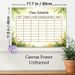 Class Schedule Painting Poster, Soft Watercolor Botanical Border Poster, Practical Weekly Class Organizer, Ideal For Classroom And Study Spaces_maomaolike.com