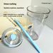 450ML Summer High-value Milk Tea Straw Plastic Transparent Multi-color Thickened Coffee Office Water Cup_maomaolike.com