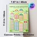Addition And Subtraction Number Houses Math Table Painting Poster, Colorful House-shaped Number Chart Poster, Practical Arithmetic Learning Aid For_maomaolike.com