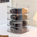 Storage Box Rotatable Scarf Tie Men's Belt Display Rack Home Wardrobe Multifunctional Divider Organizer_maomaolike.com