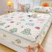 Quilted Thickened Sheet Single Piece Bed Cover Non-Slip Fixed Dustproof Full Wrap Protector For Simmons Mattress_maomaolike.com