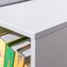 6-Cubby Kids Bookcase With Reading Nook And Cushion, Multi-Purpose Storage Organizer For Bedroom, Living Room, Grey_maomaolike.com