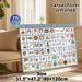 Communication Board Painting Poster, Bright Cartoon-style Visual Communication Poster, Practical Aid For Smooth Daily Interaction, Ideal For Home And_maomaolike.com