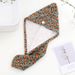 Double Sided Printed Leopard Microfiber Thickened Absorbent Dry Hair Cap_maomaolike.com