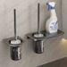 Brush Wall-Mounted For Home, No Dead Angle Brush, Bathroom Toilet Cleaning Artifact Storage Rack_maomaolike.com