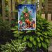 Redbone Coonhound Christmas Reindeer Garden Flag Mailbox Flag Decorative Yard Flag Banner Outside Patio Artwork Yard Flower Beds, Garden Size, Multicolor_maomaolike.com