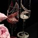 Elegant Champagne Glass With Eternal Flower Butterfly Decoration, DIY Kit For Toasting Glasses, Wedding And Engagement_maomaolike.com
