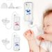 300ML 3-in-1 Hands-Free Wide-neck Baby,Milk Storage,Pacifier,Multi-Function Anti-Drop Gravity Ball Feeding_maomaolike.com