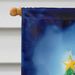 Chocolate Christmas Reindeer House Flag Large Porch Sleeve Pole Decorative Outside Yard Banner Artwork Wall Hanging, Polyester, House Size, Multicolor_maomaolike.com