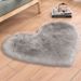 Heart Rug, Gift For Mother's Day, Heart Shaped Rug, Fluffy Rugs, Shag Mats For Bedroom Living Room, Love Coquette Room Decor_maomaolike.com