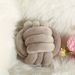 1pc Knot Ball Round Home Decor Cushion Decorative Aesthetic Handmade Throw Pillow For Living Room Bed_maomaolike.com