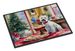Westie Christmas Cookies Doormat Front Door Mat Indoor Outdoor Rugs For Entryway, Non Slip Washable Low Pile, 24H X 36W_maomaolike.com
